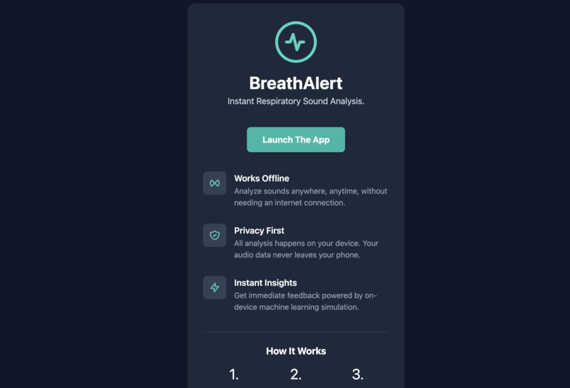 BreathAlert – screenshot 1