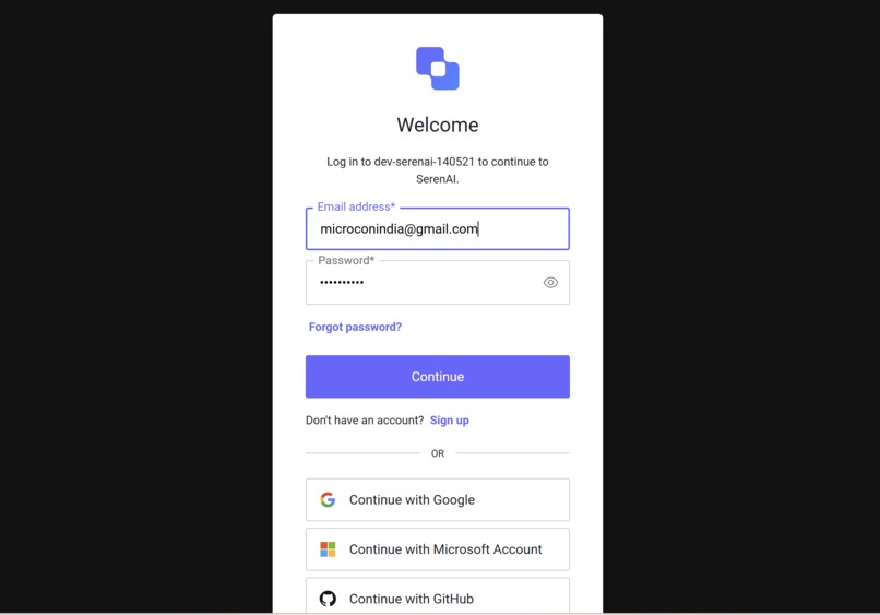 SerenAI – screenshot 2