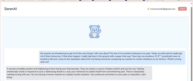 SerenAI – screenshot 3