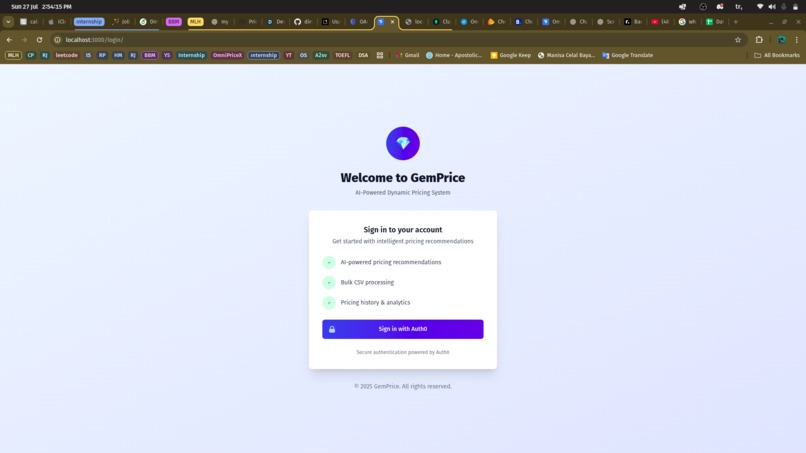 GemPrice – screenshot 1