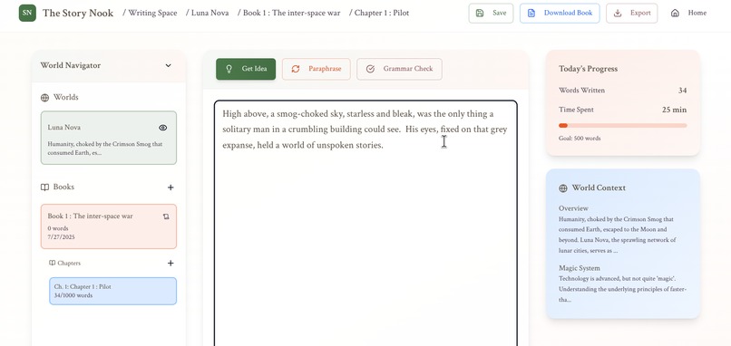 The Story Nook – screenshot 5