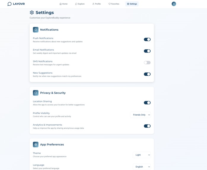 LAYOVR – screenshot 6