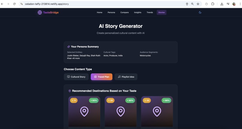 Taste-Bridge – screenshot 6