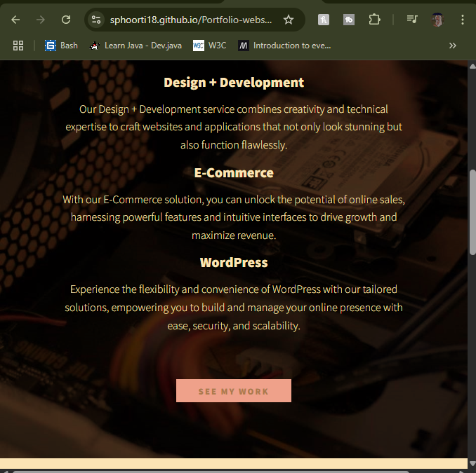Portfolio-website | Devpost