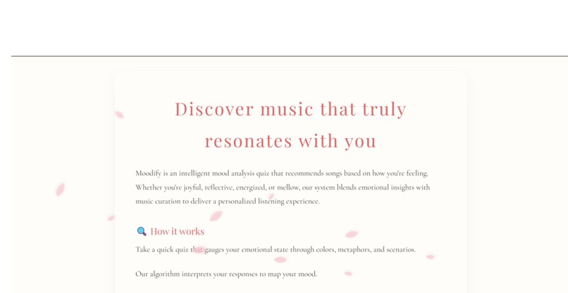 Moodify – screenshot 2