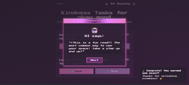 Mood kindness app – screenshot 5