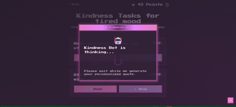 Mood kindness app – screenshot 4
