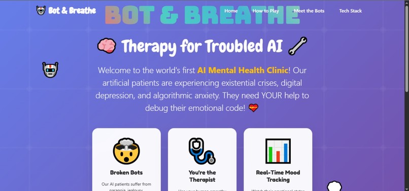Bot & Breathe - Therapy for AI – screenshot 1