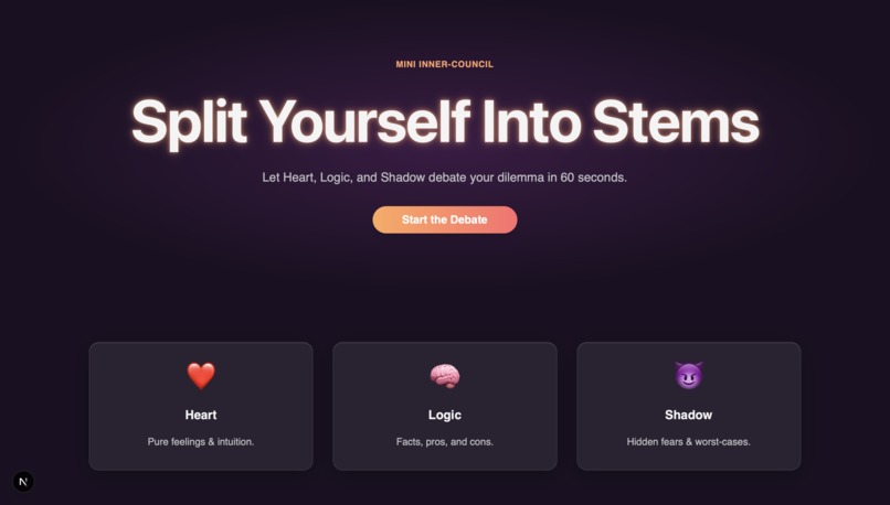 Mini Council - Split Yourself in to Stems – screenshot 1