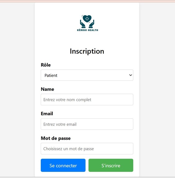 Kergui Health – screenshot 1