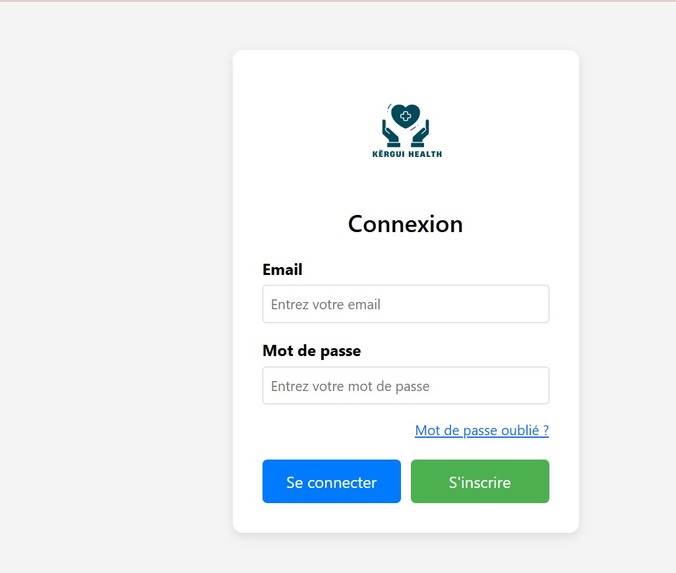Kergui Health – screenshot 2
