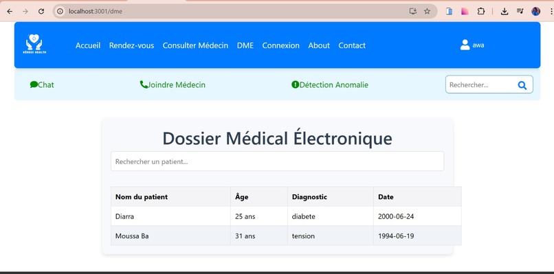 Kergui Health – screenshot 4
