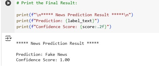 Fake News Detector  – screenshot 3