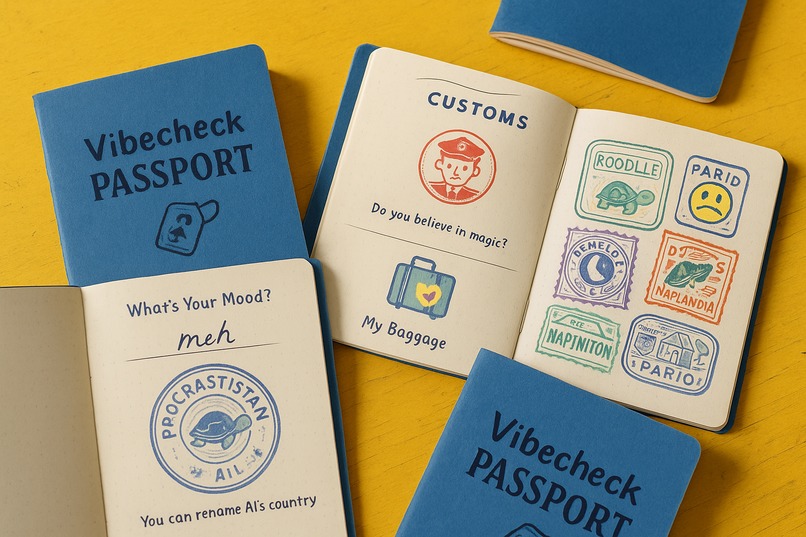 VibeCheck Passport ✈️  – screenshot 1