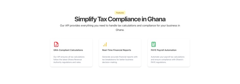 TaxFlow Ghana – screenshot 1