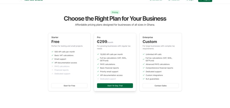 TaxFlow Ghana – screenshot 2