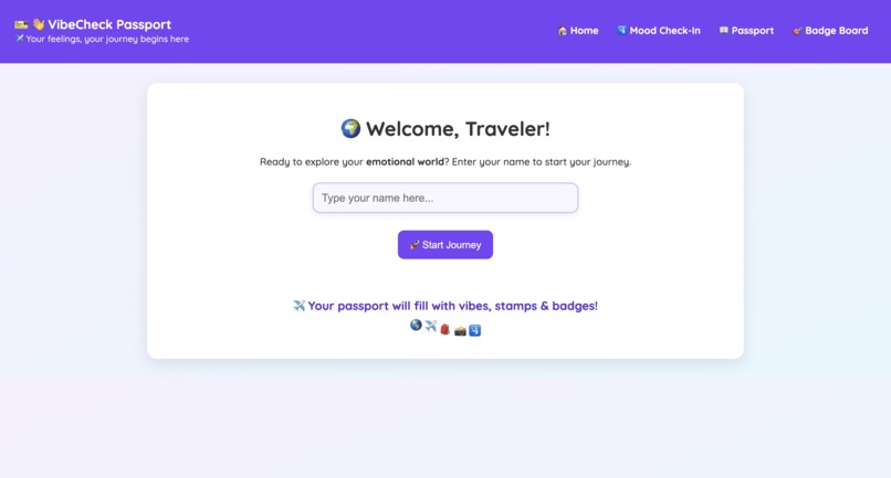 VibeCheck Passport ✈️  – screenshot 2