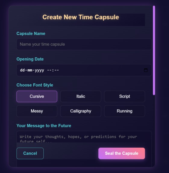 TimecapsuleYou – screenshot 6
