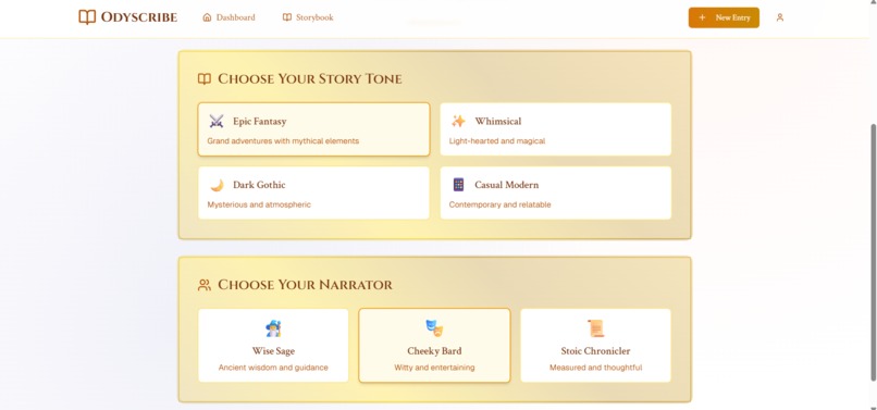 Odyscribe - Your Hero Journaling App – screenshot 7