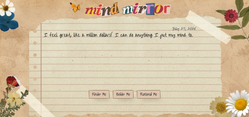 Mind Mirror Journal – screenshot 3
