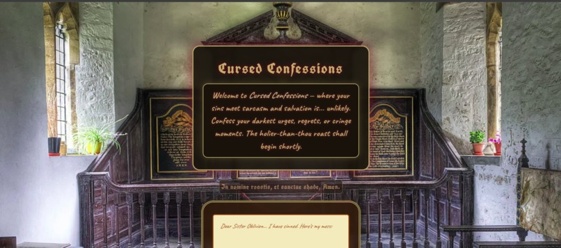 Cursed Confessions – screenshot 2