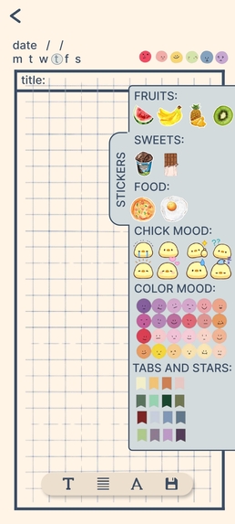 MoodBites – screenshot 5