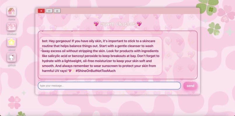 GRWM Chatbot – screenshot 3