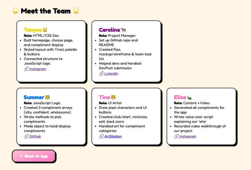 Compliment Generator – screenshot 4