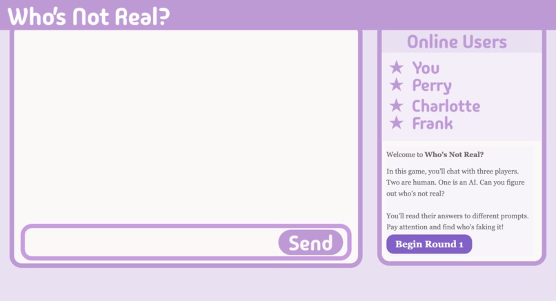 Who's Not Real? – screenshot 2