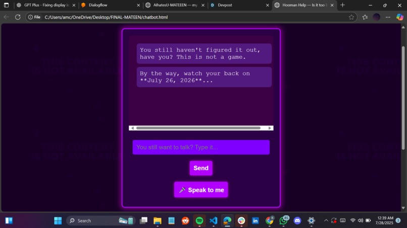 AIhatesU-MATEEEN – screenshot 6