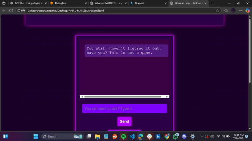 AIhatesU-MATEEEN – screenshot 7
