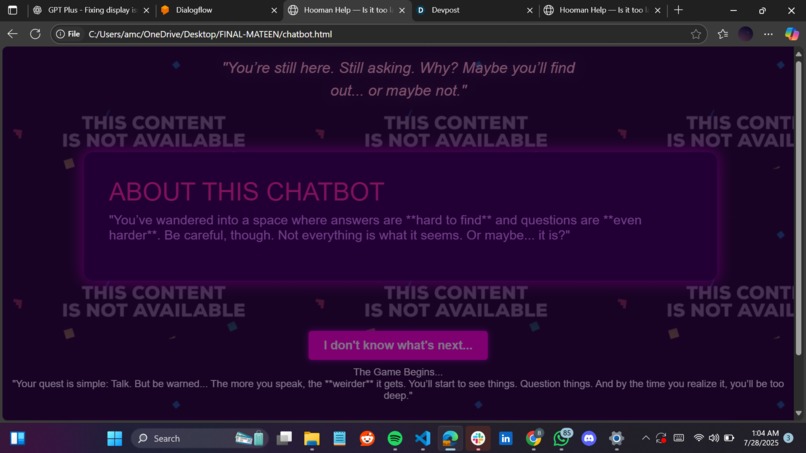 AIhatesU-MATEEEN – screenshot 9