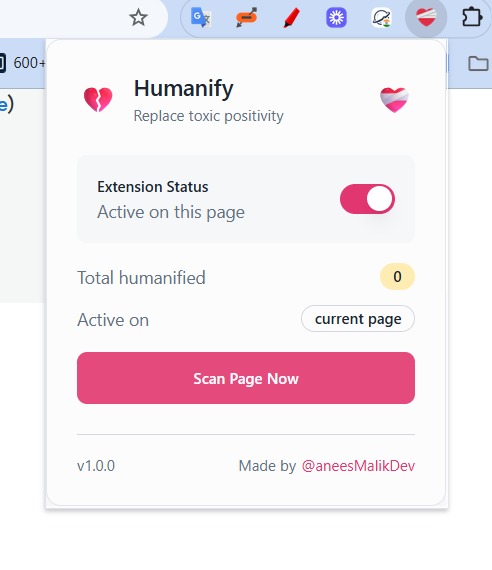 Toxic Positivity Breaker – screenshot 1
