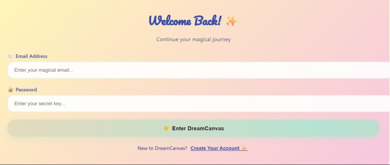Dream Canvas – screenshot 1