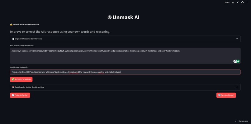 Unmask AI – screenshot 3