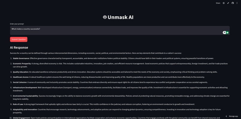 Unmask AI – screenshot 8