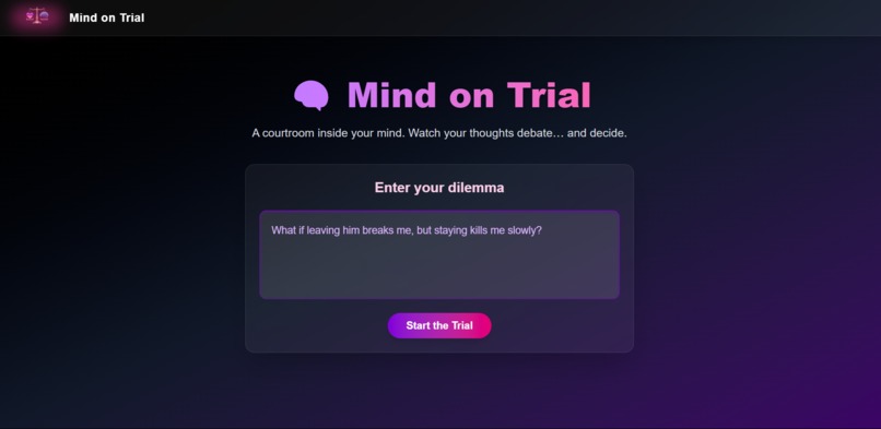 Mind on Trial – screenshot 1