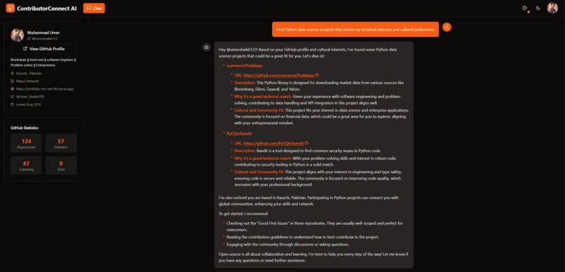 Contributor Connect AI – screenshot 2