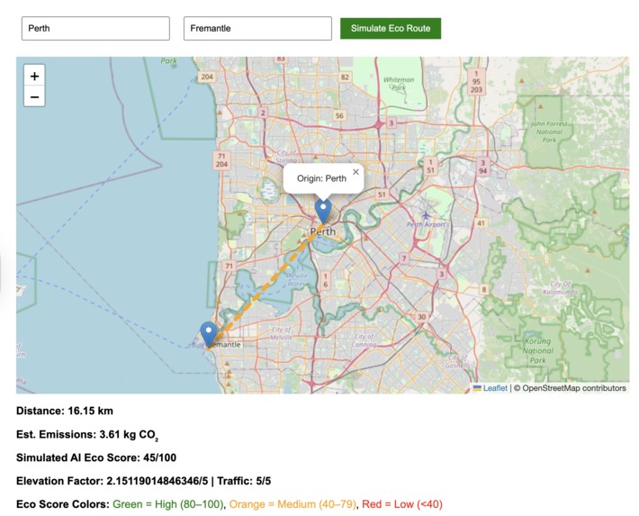 EcoRoute.AI – screenshot 5
