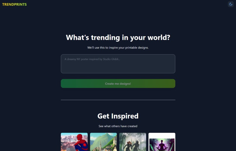 Trendprints – screenshot 1