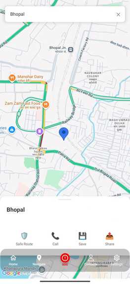 SafeRoute – screenshot 5