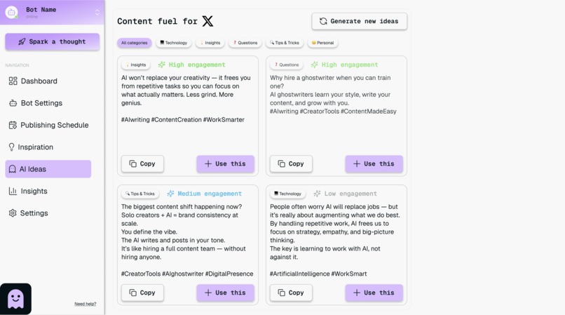 Croni: The Autonomous Social Media AI Assistant – screenshot 1