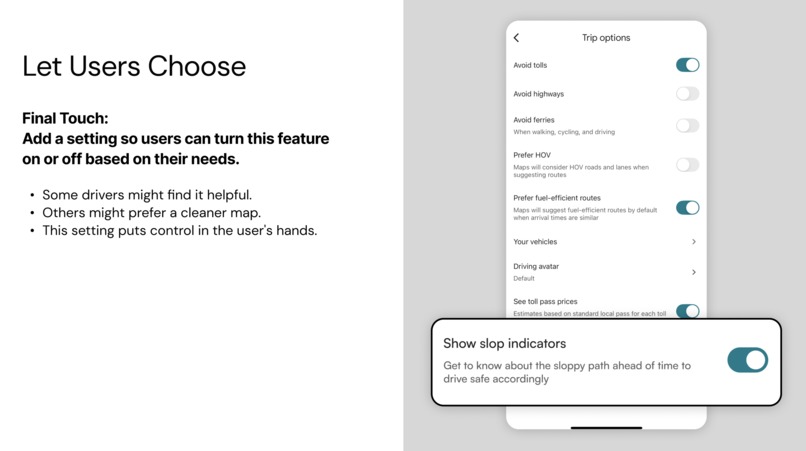 SlopeSense: Safer Navigation on Hilly Roads – screenshot 5