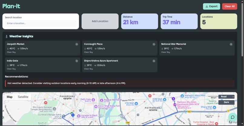 Plan-it – screenshot 3