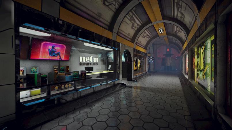 NeonQuest: Dynamic Cyberscapes with AI Agents – screenshot 13