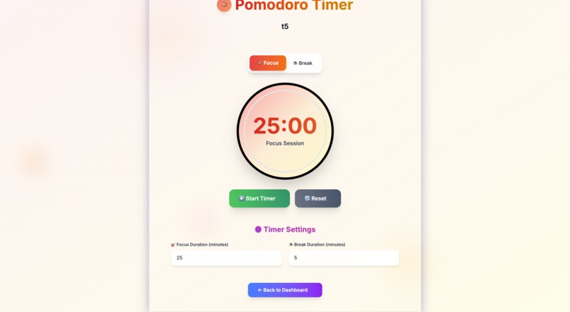 FocusFlow – screenshot 2