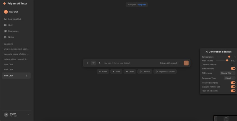 Priyam Ai tutor – screenshot 3