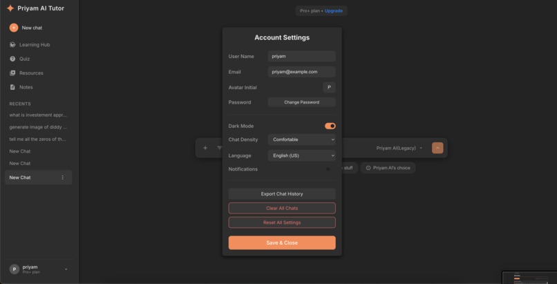 Priyam Ai tutor – screenshot 4
