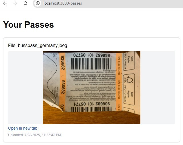 Passport – screenshot 2