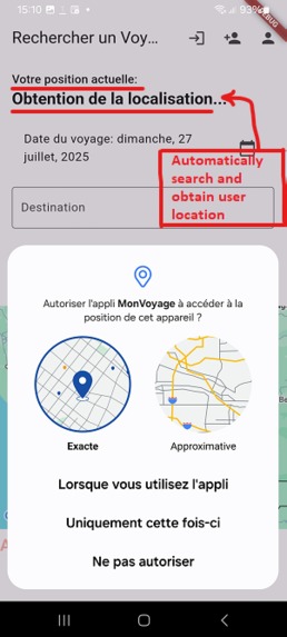 MonVoyage/MyTrip – screenshot 3